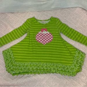 Ric Rac & Ruffles Christmas top